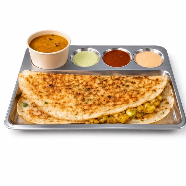 Masala Rava Dosa.